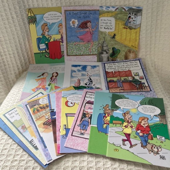 Marian Heath 17 Humorous All Occasion Greeting Cards With Envelopes And Box - Picture 3 of 5